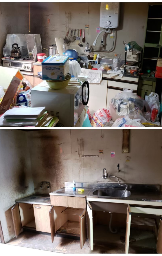 片付けの風景①